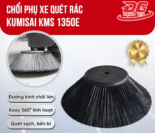 Chổi phụ xe quét rác Kumisai KMS 1350E 2