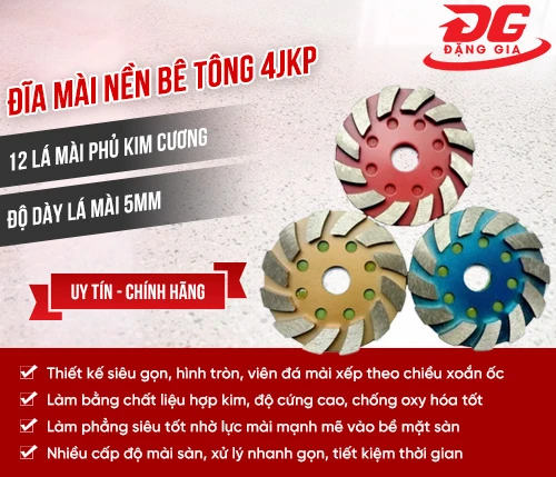 Đĩa mài nền bê tông 4JKP 2