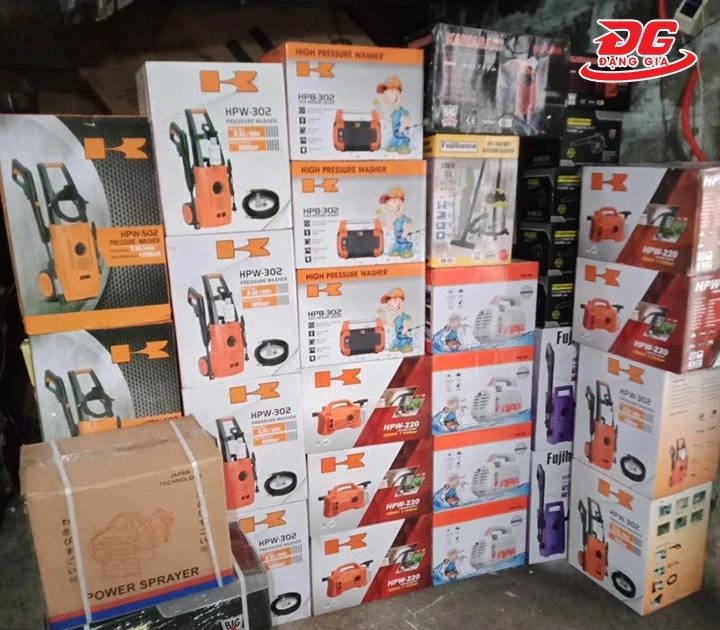 đặng gia bán máy rửa xe Kawasaki chính hãng