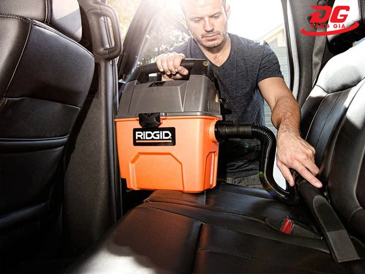kích thước máy hút bụi Ridgid