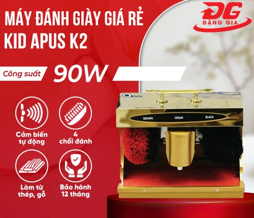 Máy đánh giày giá rẻ Kid Apus K2 2