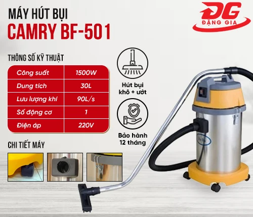 Máy hút bụi công nghiệp Camry BF-501 2
