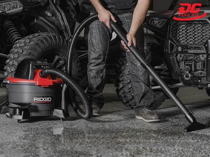ưu điểm máy hút bụi công nghiệp Ridgid