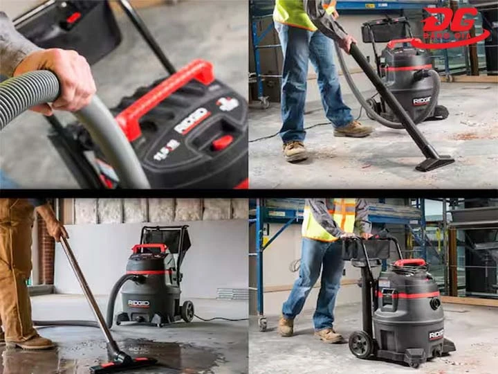 máy hút bụi công nghiệp Ridgid