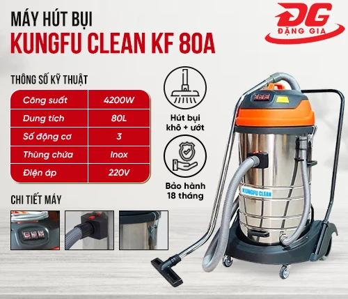 Máy hút bụi Kungfu Clean KF 80A 2