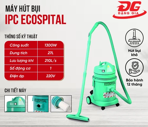 Máy hút bụi khô IPC ECOSPITAL 2