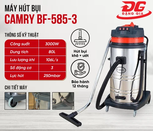 Máy hút bụi công nghiệp Camry BF-585-3 2