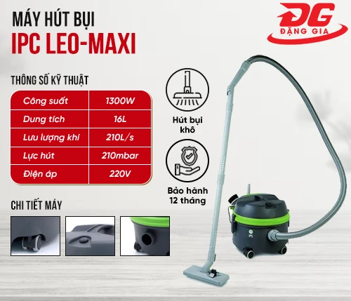 Máy hút bụi khô IPC LEO-MAXI 2