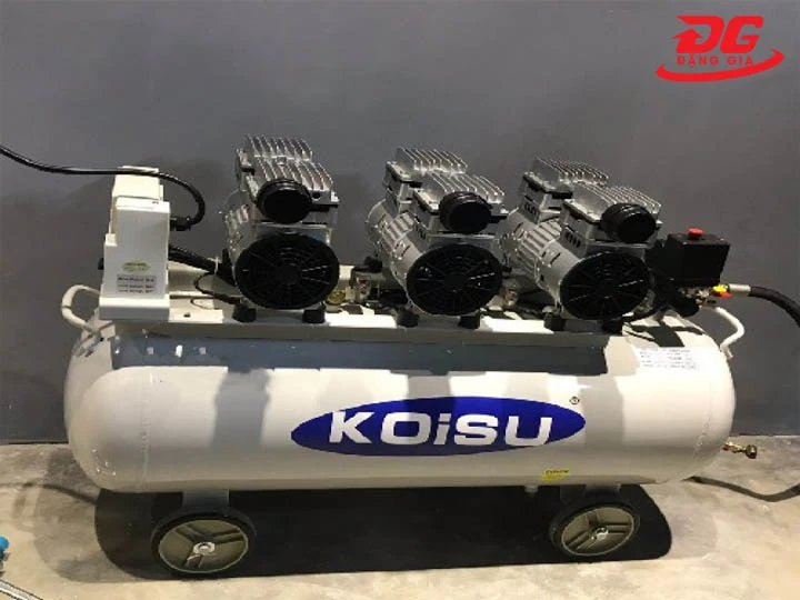 Máy nén hơi không dầu 100 lít Koisu HK750X3-100