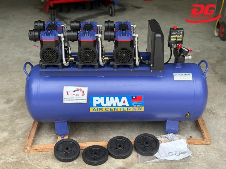 Máy nén khí không dầu Puma 100 lít 3HP