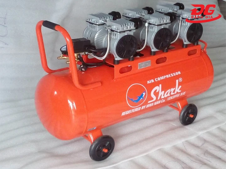 Máy nén khí không dầu 100L Shark SKD-100N