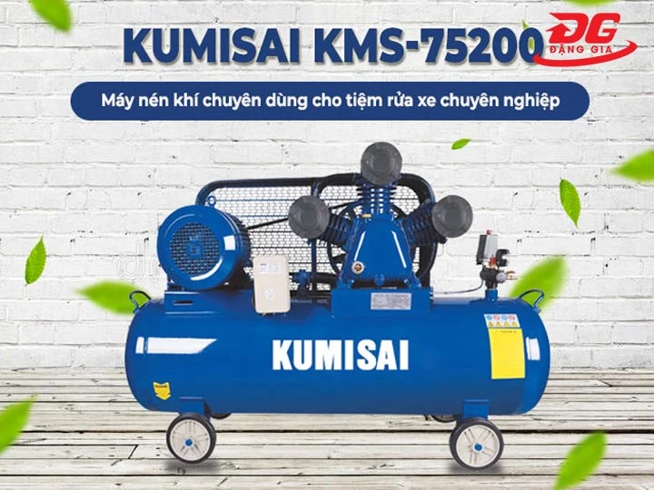 Máy nén khí 200 lít Kumisai KMS-75200