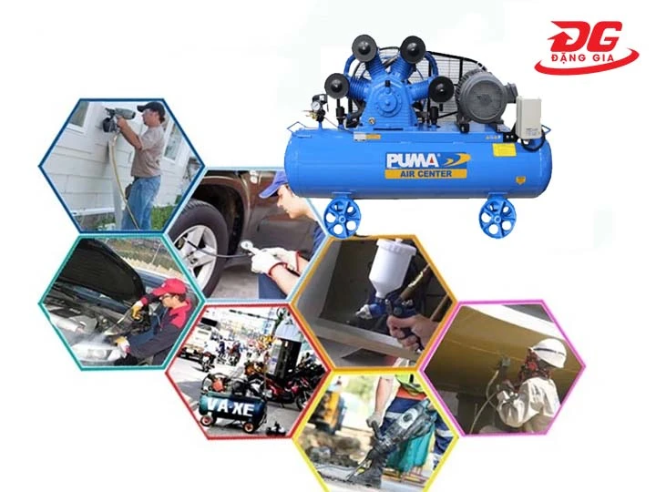 ứng dụng máy nén khí Puma PK-15300 (15HP)