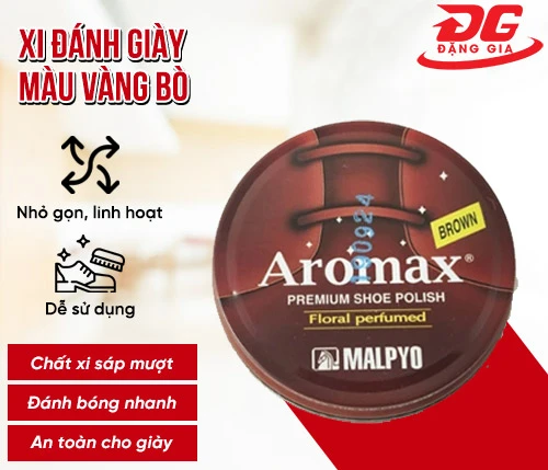 Xi đánh giày màu vàng bò 2