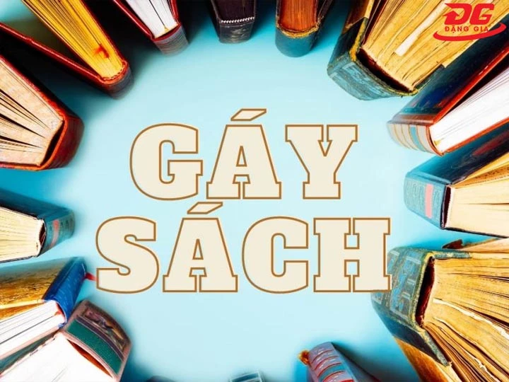 Giữ gìn gáy sách khi mở đọc