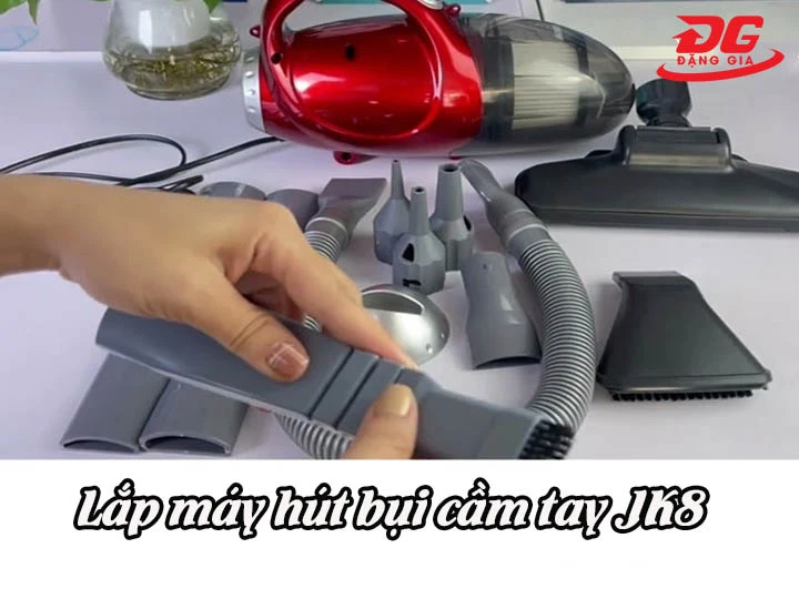 lắp máy hút bụi JK8