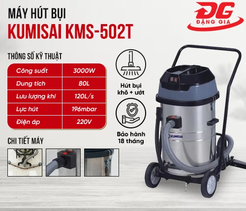 Máy hút bụi Kumisai KMS-502T 2