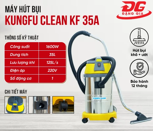 Máy hút bụi Kungfu Clean KF 35A 2
