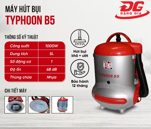 Máy hút bụi Typhoon B5 2