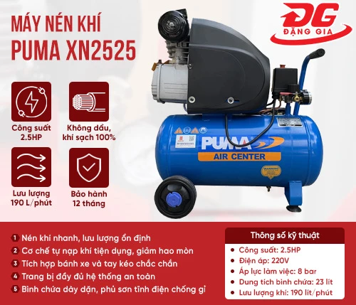 Máy nén khí Puma XN2525 (2,5HP) 2