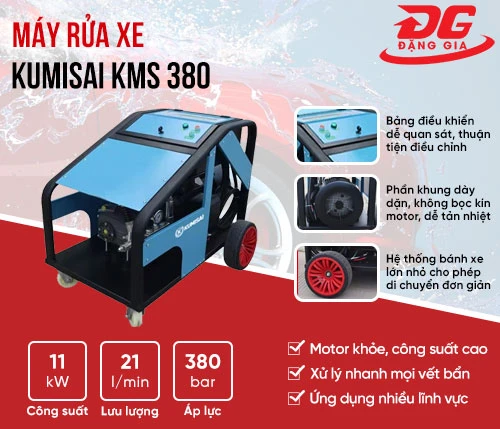 Máy rửa xe Kumisai KMS 380 2