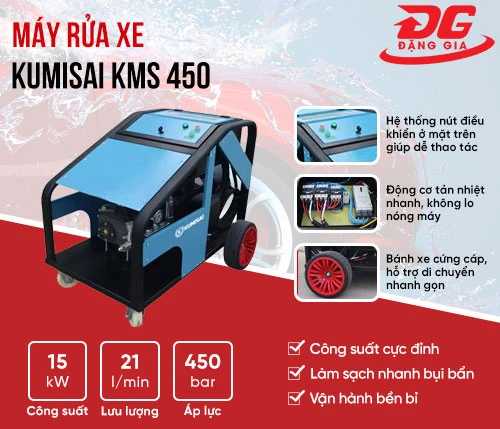 Máy rửa xe Kumisai KMS 450 2