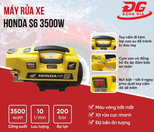 Máy rửa xe Honda S6 3500W 2