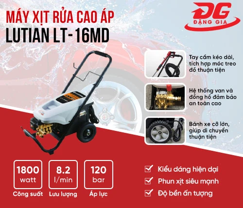 Máy xịt rửa cao áp Lutian LT-16MD 2