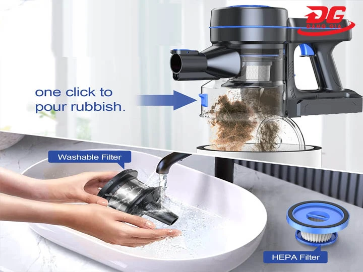 sử dụng máy hút bụi 400W