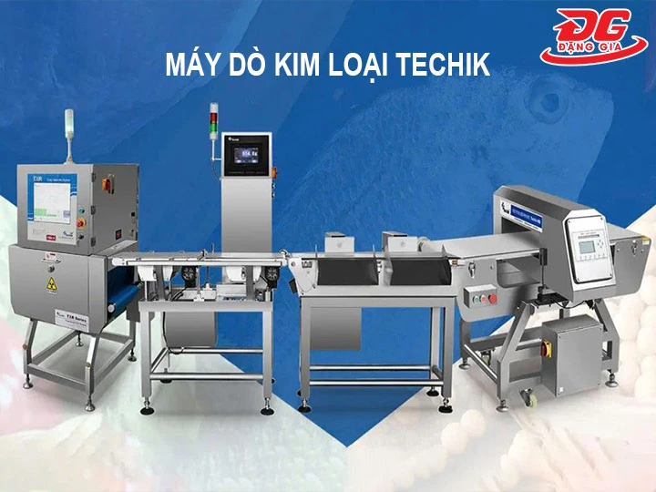 máy dò kim loại Techik