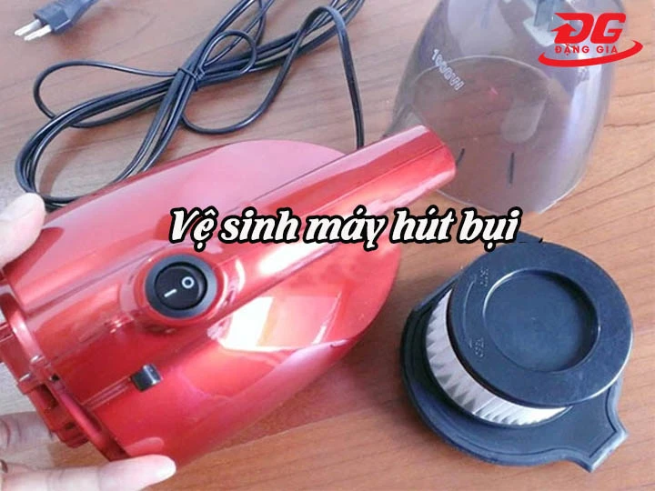 vệ sinh máy hút bụi JK8