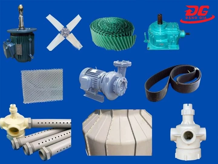 các bộ phận Tháp giải nhiệt Shinwa