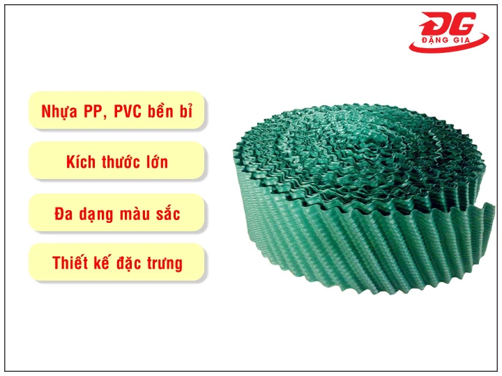 Đặc điểm nổi bật của tấm tản nhiệt tròn cho tháp giải nhiệt