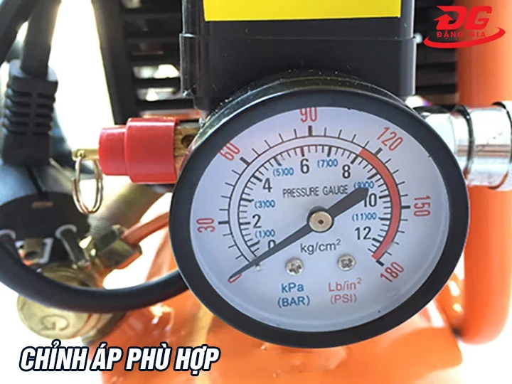 Chỉnh áp máy nén khí không dầu giảm âm Wing TW-OF750-35Lphù hợp