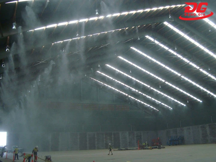 Làm mát nhà xưởng bằng hơi nước bay hơi tự nhiên