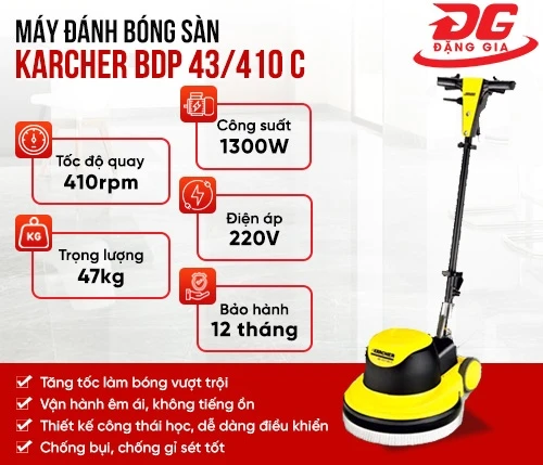 Máy đánh bóng sàn Karcher BDP 43/410 C 2