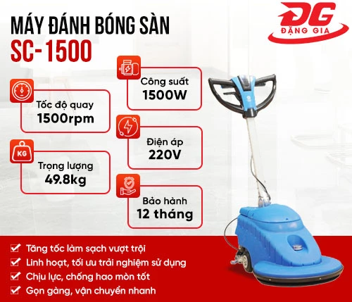 Máy đánh bóng sàn công nghiệp SC-1500 2