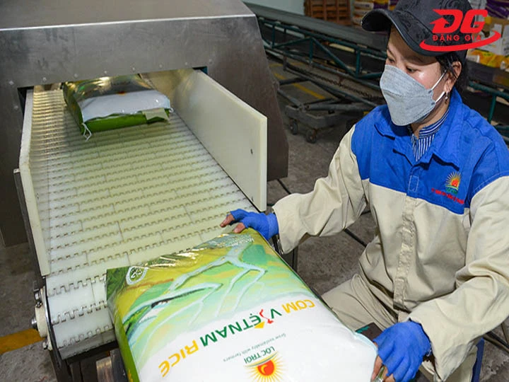 Máy dò kim loại bao gạo