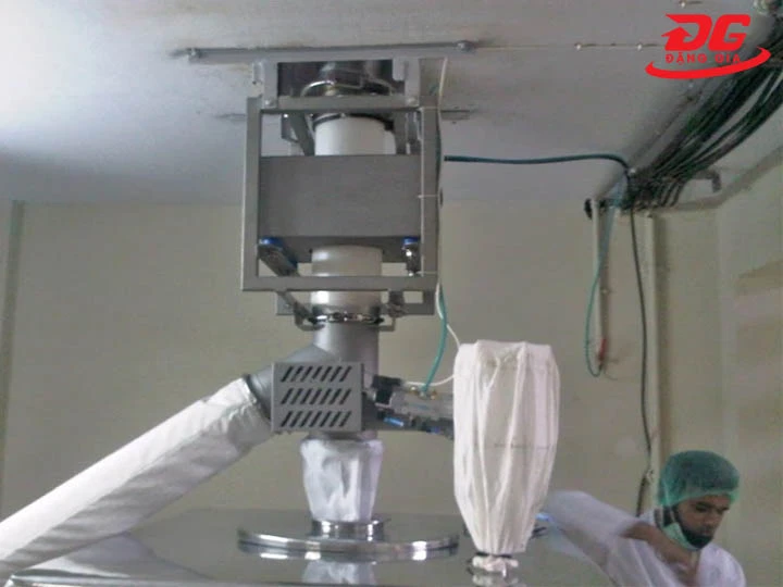 Máy dò kim loại gạo chưa đóng gói