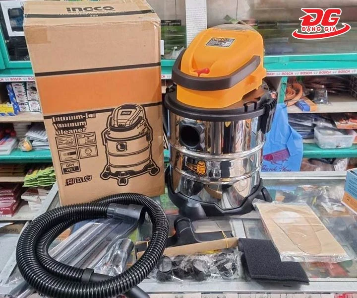 máy hút bụi công nghiệp pin Ingco