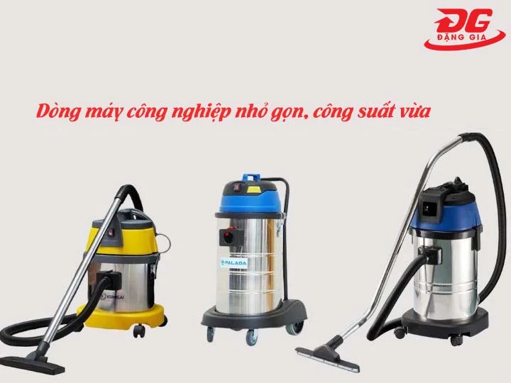 Dòng máy công nghiệp nhỏ gọn, công suất vừa
