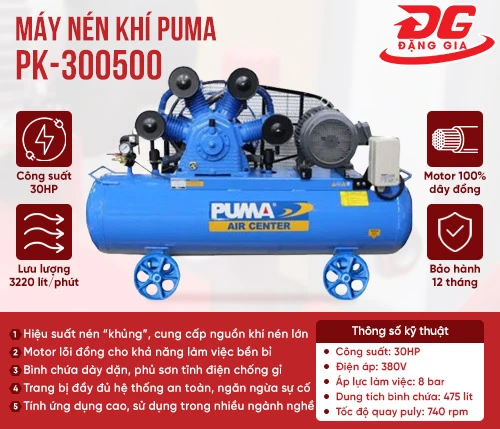 Máy nén khí Puma PK-300500 2