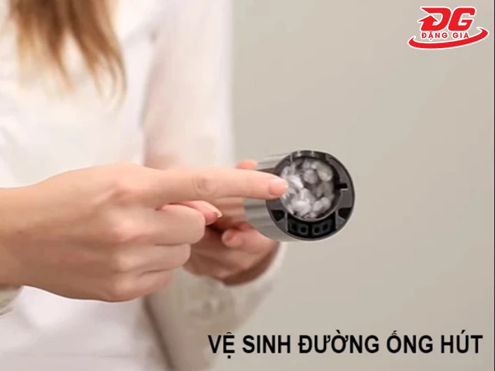Ống dẫn bụi bị nghẽn
