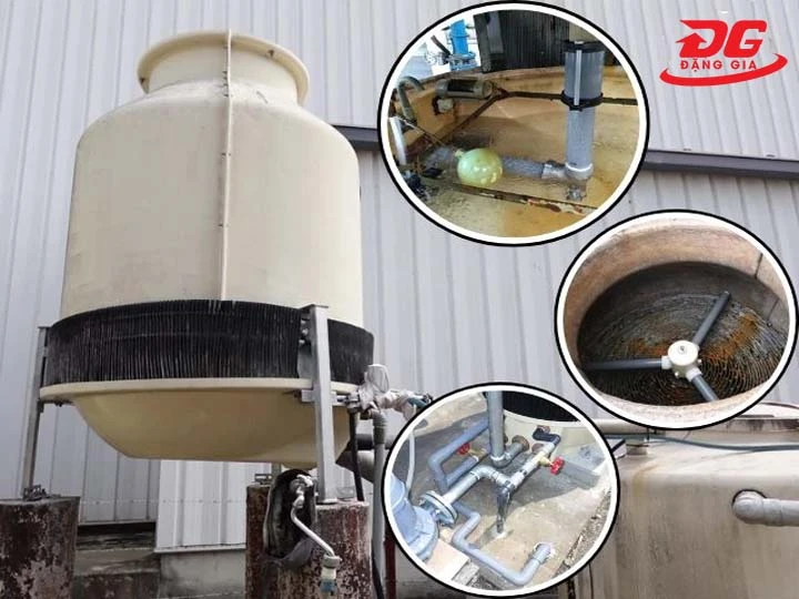 sử dụng tháp giải nhiệt Shinwa