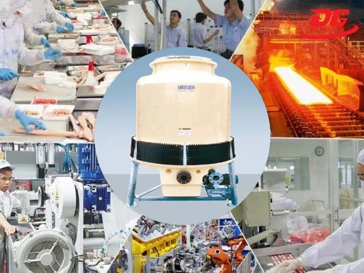 ứng dụng tháp giải nhiệt Shinwa