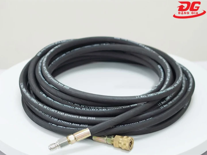 Đặng Gia cam kết chất lượng cho dây rửa bố thép máy rửa xe model: LT-15M