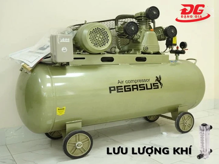 Lưu lượng khí máy nén khí 300 lít