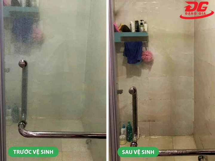 Những lưu ý khi áp dụng cách làm sạch kính nhà tắm để tránh hư hại