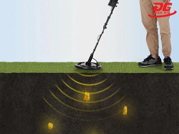 máy dò kim loại AR944 dò kho báu