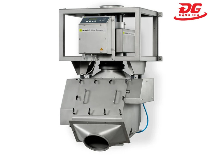 máy dò kim loại cà phê Sesotec rapid 8000